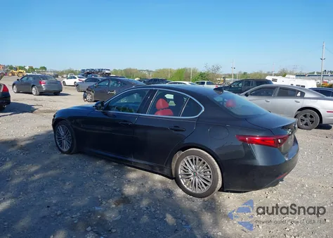 2019 Alfa Romeo Giulia Ti Lusso Rwd из США, поврежденный, VIN ZARFAMBN4K7598164